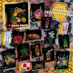 Flower Power! Lego Flower Arrangement 10345 + 15 Instant wins