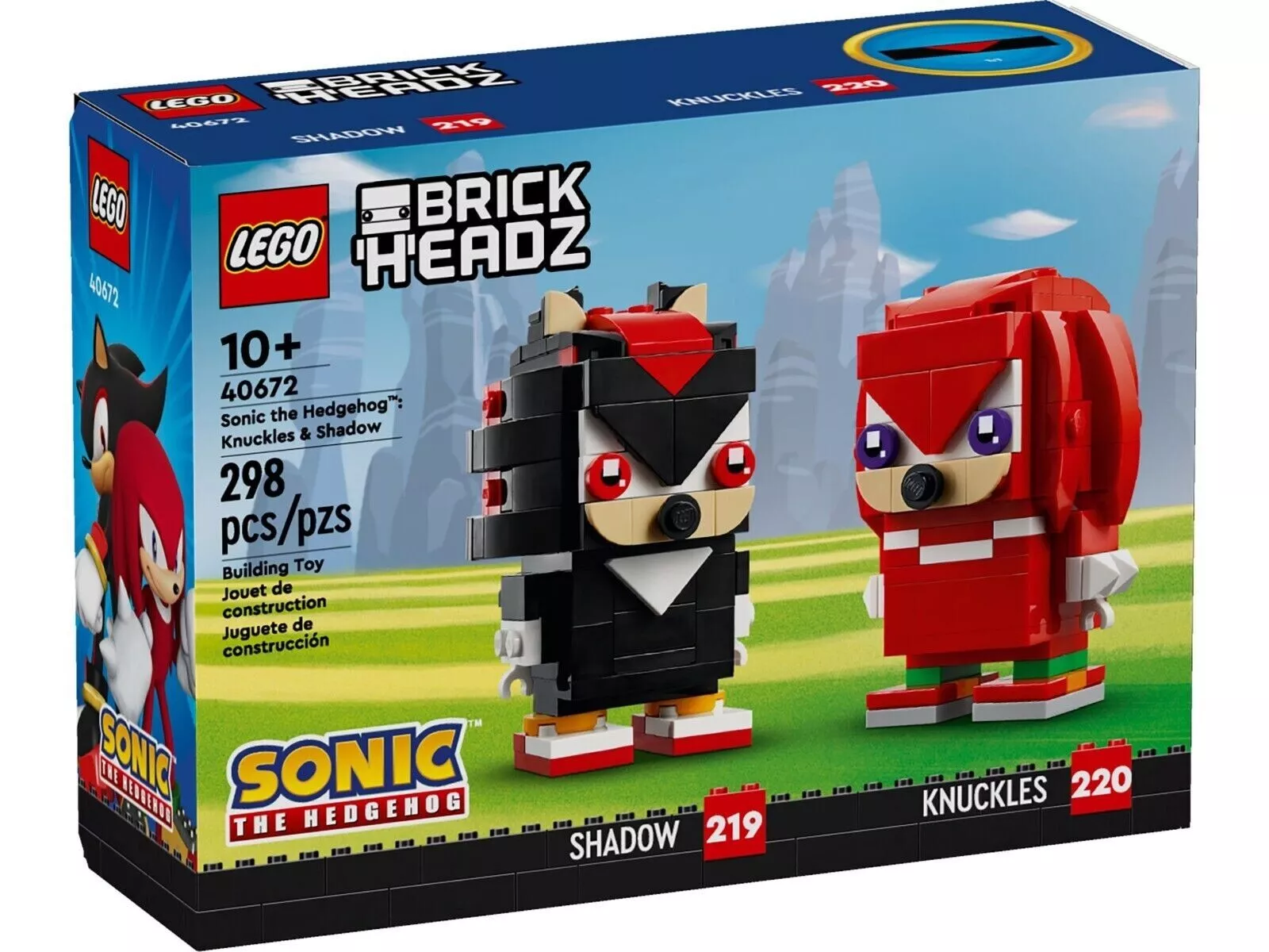 Lego Shadow & Knuckles