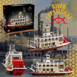 Lego River Steamboat
