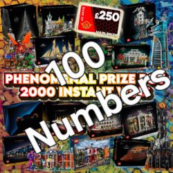 100 Numbers on the 2000 Instant Wins Competition