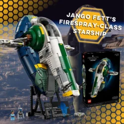 Lego Jango Fett's Firespray-Class Starship - May the 4th Exclusive