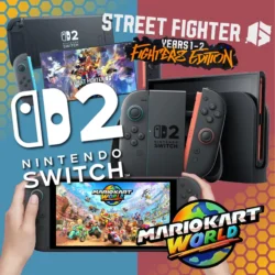 JUST ANNOUNCED! Nintendo Switch 2 + Mario Kart World + Streetfighter 6