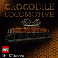 Lego Crocodile Locomotive - RETIRED