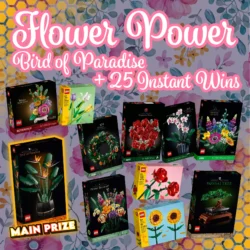 Flower Power! Lego Bird of Paradise + 25 Instant Wins