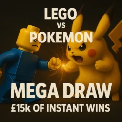 lego vs pokemon mega draw instant wins