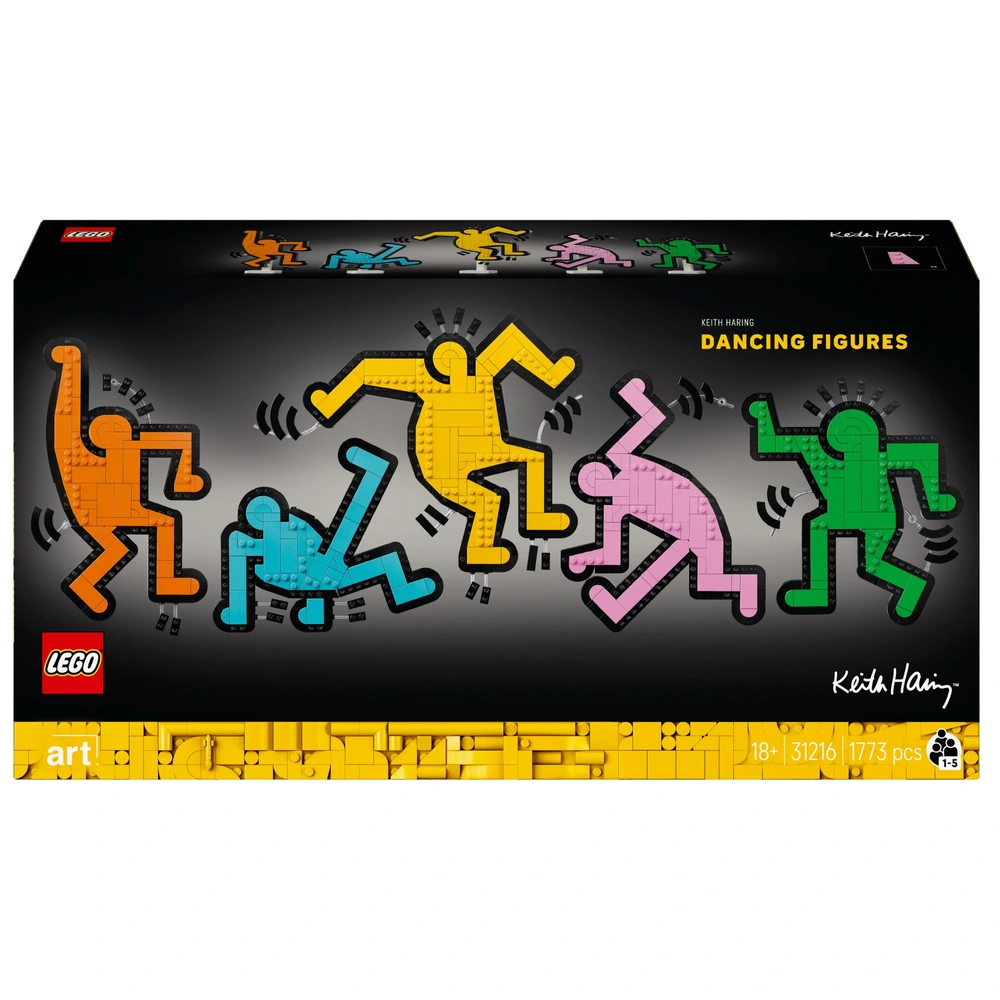 Lego Keith Haring Dancing Figures