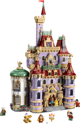 Lego Beauty and the Beast Castle