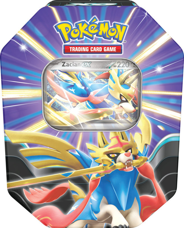Pokemon Slashing Legends Tin