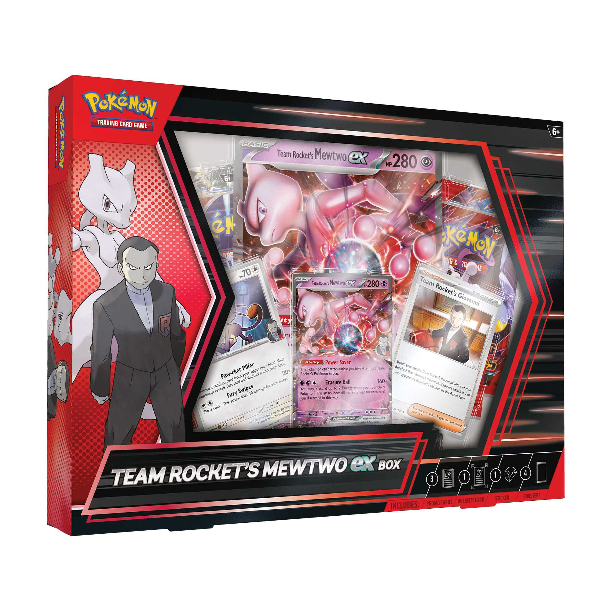 Team Rocket's Mewtwo EX Box