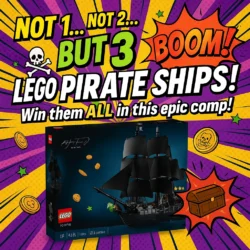 Lego Captain Jack Sparrow’s Triple Black Pearl LEGO Giveaway