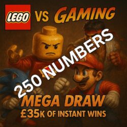 250 Numbers on Lego vs Gaming