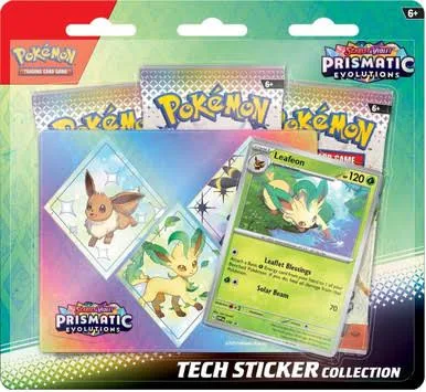 Prismatic Evolutions Tech Sticker Collection