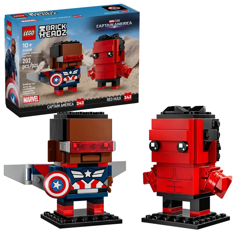 Captain America & Red Hulk