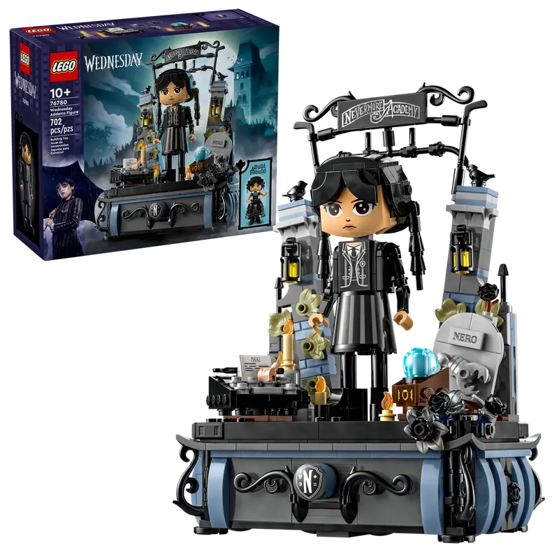 Lego Wednesday Addams Figure