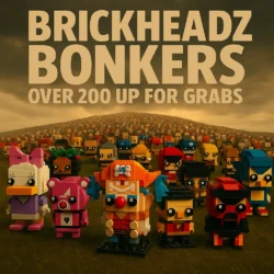 Win over 200 Lego Brickheadz