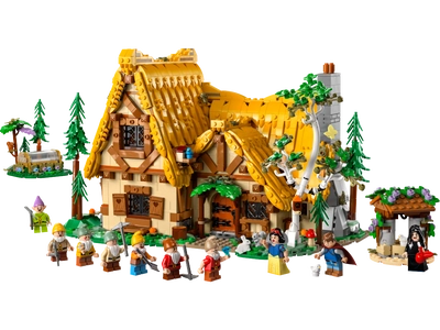 Lego Snow White & The 7 Dwarfs Cottage