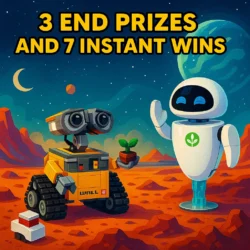 Win Lego Wall-E & EVE