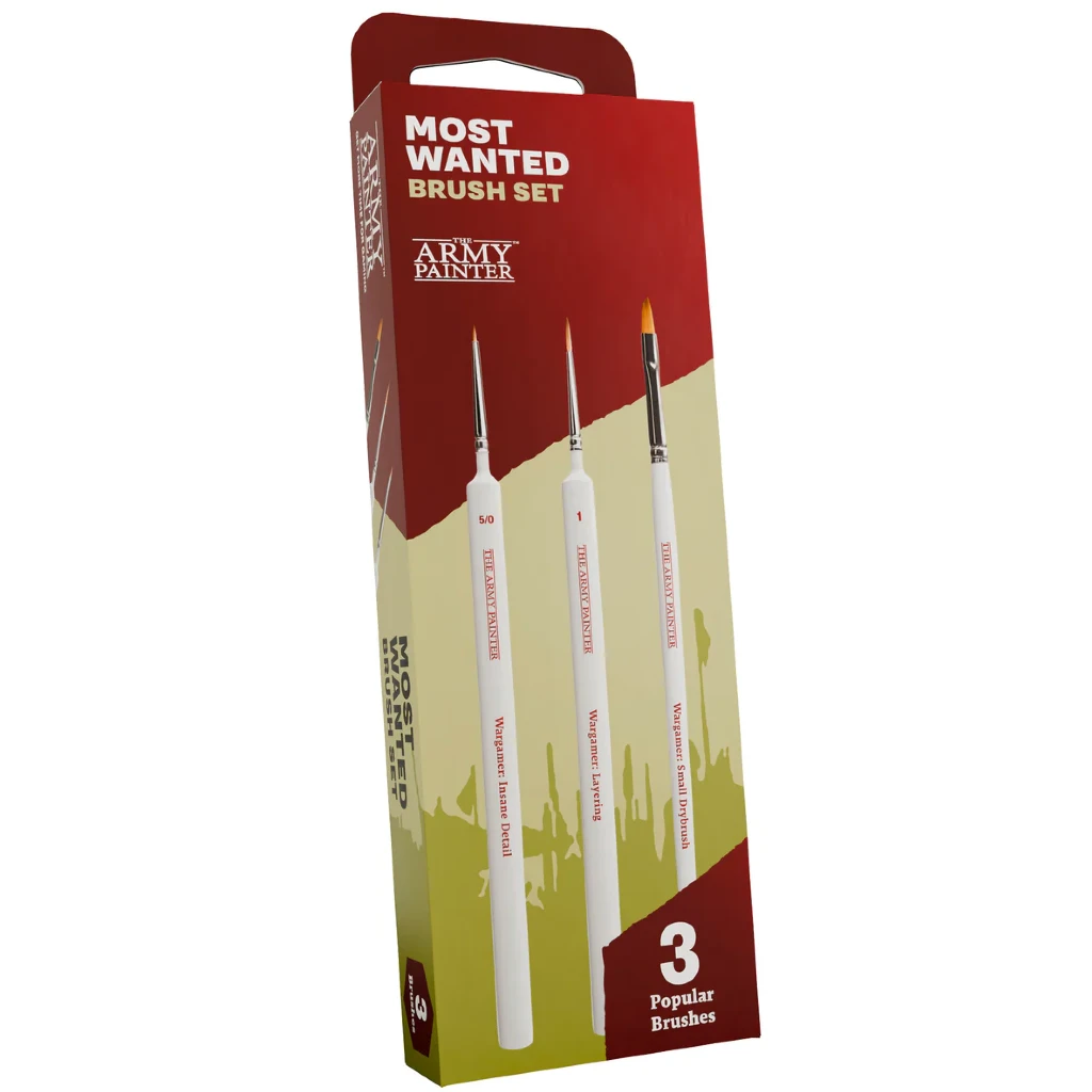 Army Painter Most Wanted Brush Set