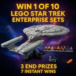Win Lego Star Trek Enterprise