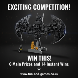 Lego Batman Logo - 6 Main Prizes - 14 Instant Wins