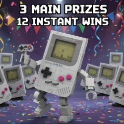 Lego Gameboy Giveaway- 3 End Prizes - 12 Instant Wins