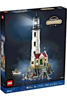 Lego Motorised Lighthouse