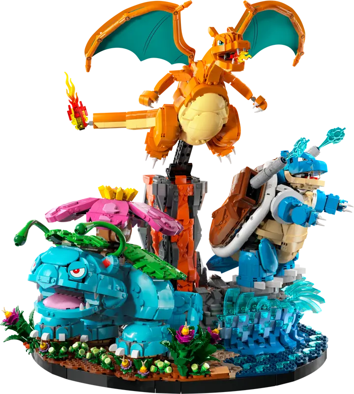 Lego Pokemon Trio