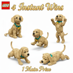 Lego Golden Retriever Puppy - 1 Main Prize - 4 Instant Wins #2