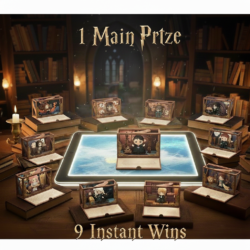 Pop Mart Harry Potter Hogwarts Biographical Series Scenes - 1 Main Prize - 9 Instant wins