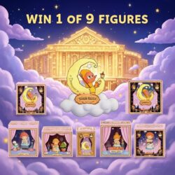 Pop Mart Twinkle Twinkle Light Up Series Scene Sets - Win 1 of 9 Figures