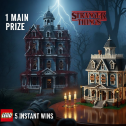 Lego Stranger Things Creel House - 1 Main Prize - 5 Instant Wins