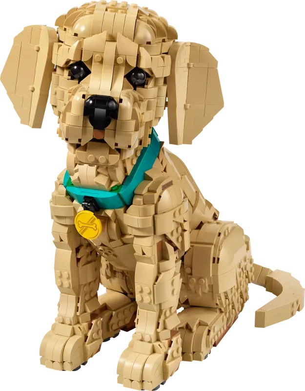 Lego Golden Retriever Puppy
