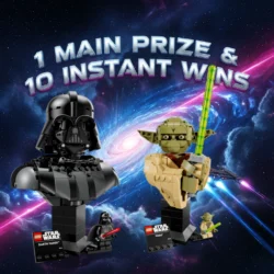 Lego Yoda & Darth Vader Busts - 1 Main Prize - 10 Instant Wins #2