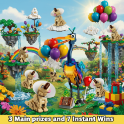 Lego Doug & Kevin - 3 Main Prizes - 7 Instant Wins