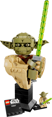 Lego Yoda Bust