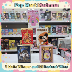 Pop Mart Madness - 21 Instant Wins