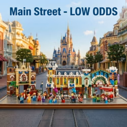 Lego Main Street Low Odds Competition with Fun and Games