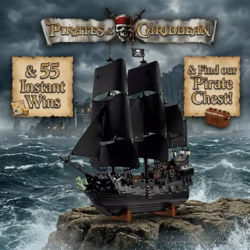Lego The Black Pearl & 55 Instant Wins & a Pirate Chest! Competition with Fun and Games