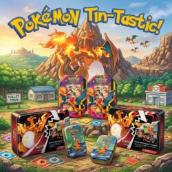 Pokemon Tin-Tastic - 2017 Collectors Chest + 24 Instant Wins