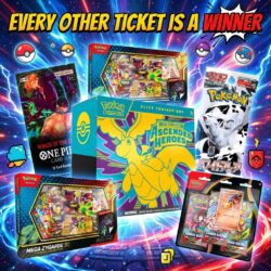 Pokemon - Every Other Ticket is a Winner! - 6000 Instant Wins