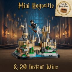 Lego Mini Hogwarts & 20 Instant Wins and a PIRATE CHEST