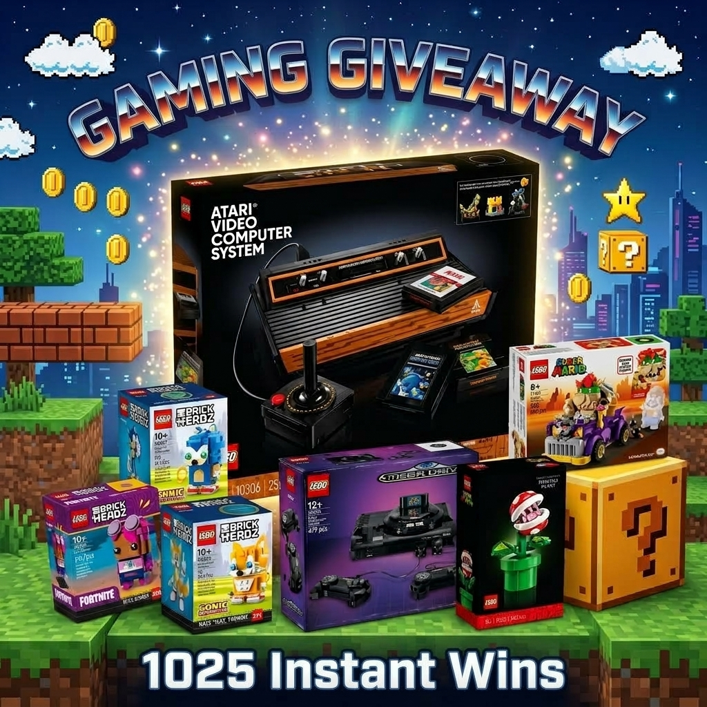 Gaming Giveaways - 1025 Instant Wins