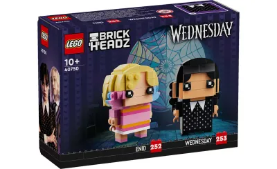 Lego Enid & Wednesday Brickheadz